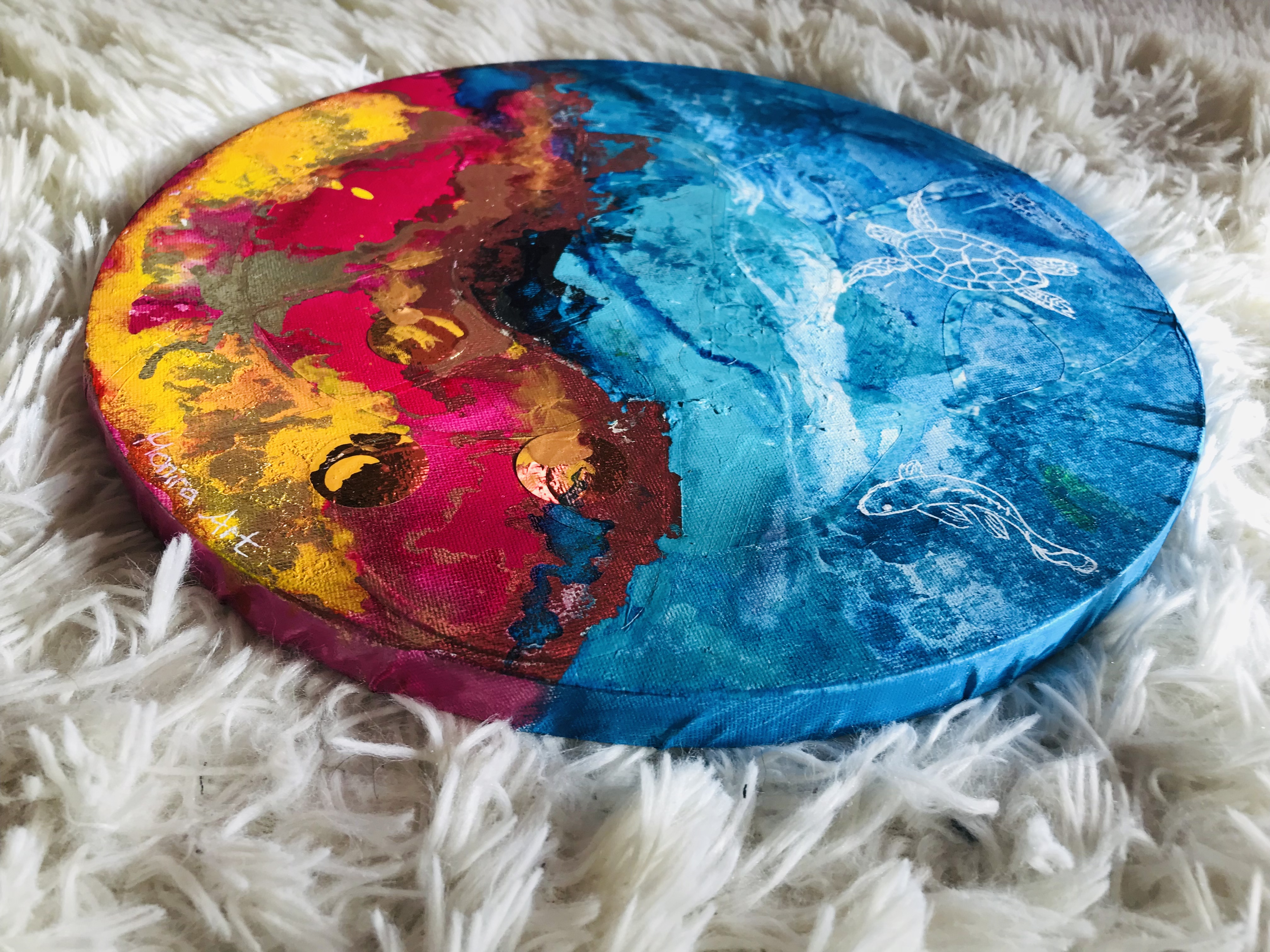 World of beautiful colors - original painting