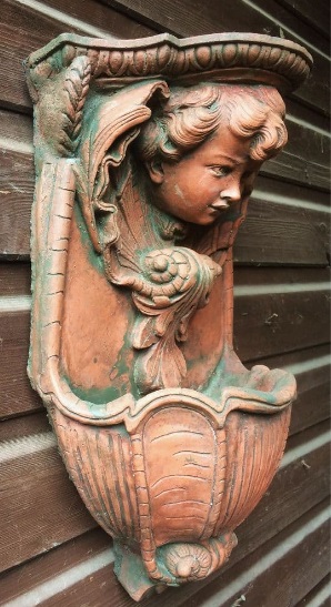 Cherub Corbel - Bepflanzbare Wanddeko