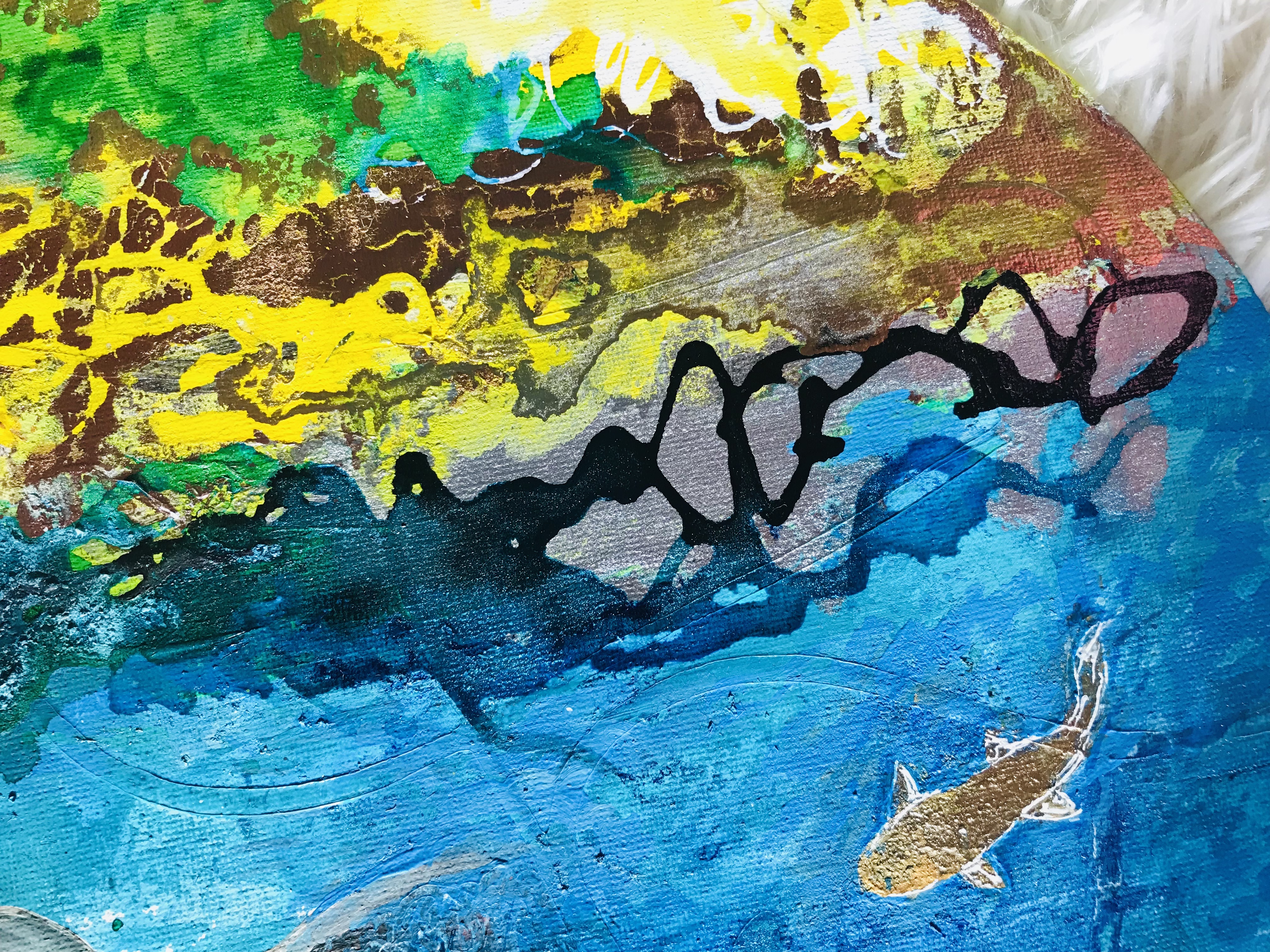 World of beautiful colors 2 - original painting