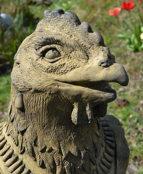 Huhn-Madame-Henrietta-nah Madame Henrietta Büste