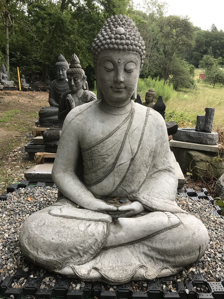BuddhatfAEQK1zR5LpN Buddha im Dhyana Mudra der Meditation - 95cm