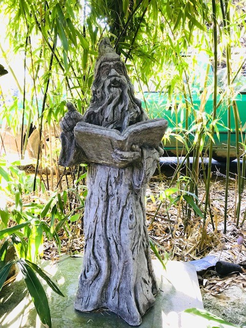 Wizard mit Buch - 90cm
