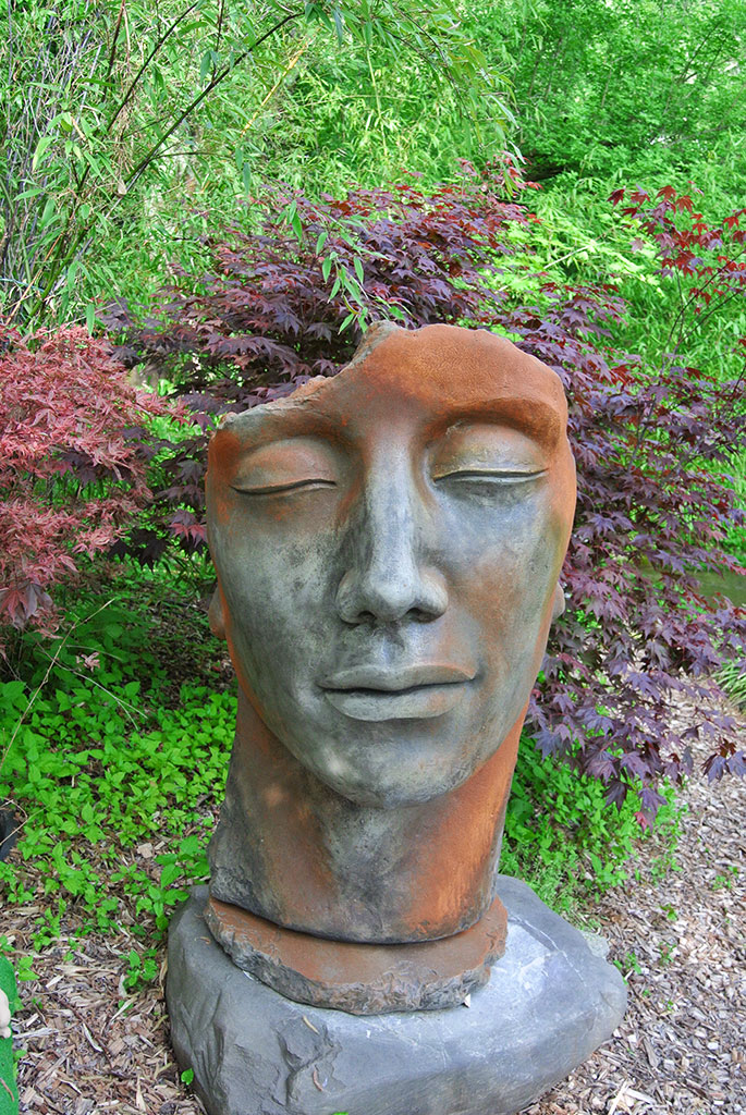 Gesicht-Frau-RosteffektVAnKpHMI8Upup Gesicht Mann - Rosteffekt -115cm