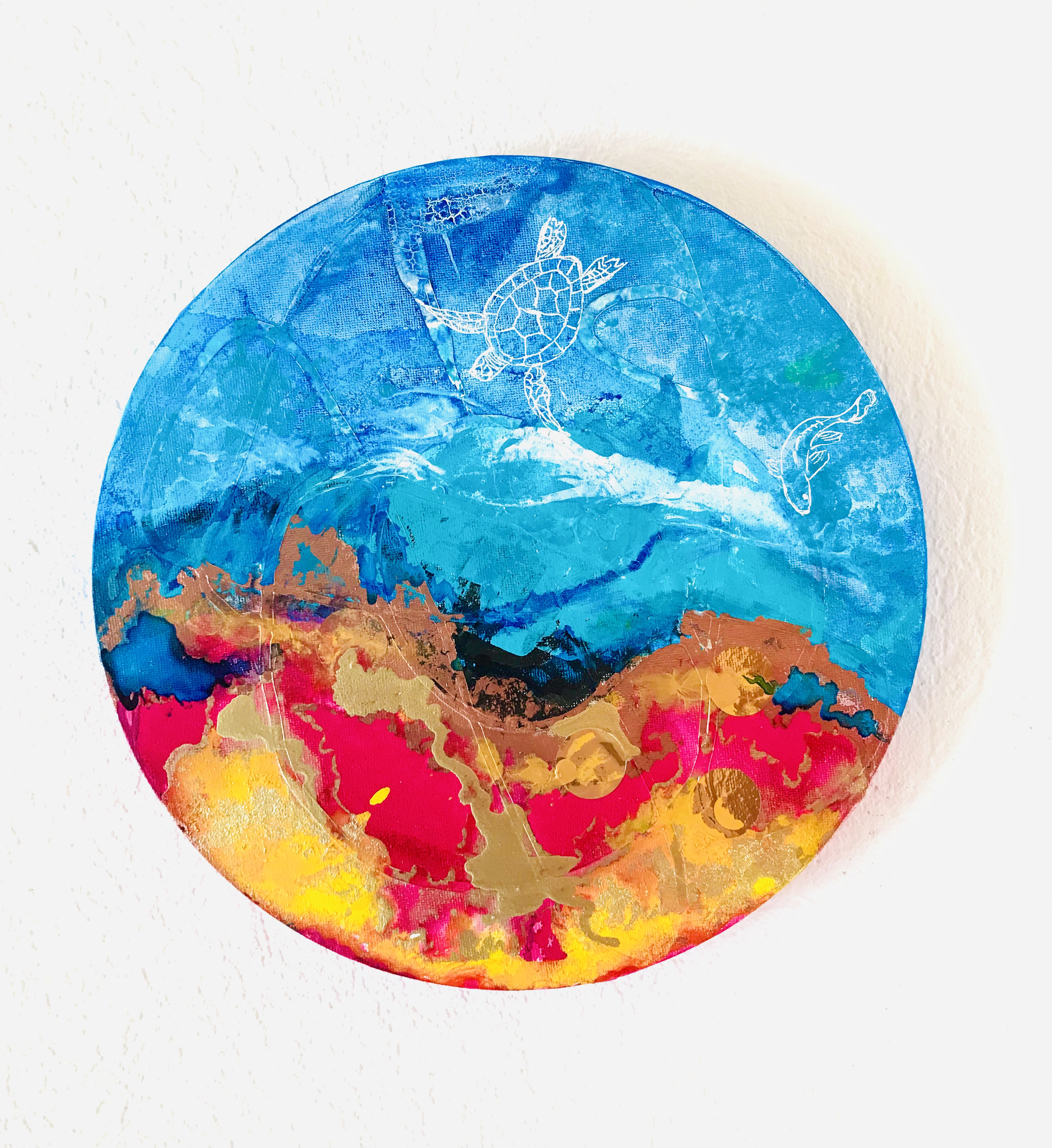 World of beautiful colors - original painting