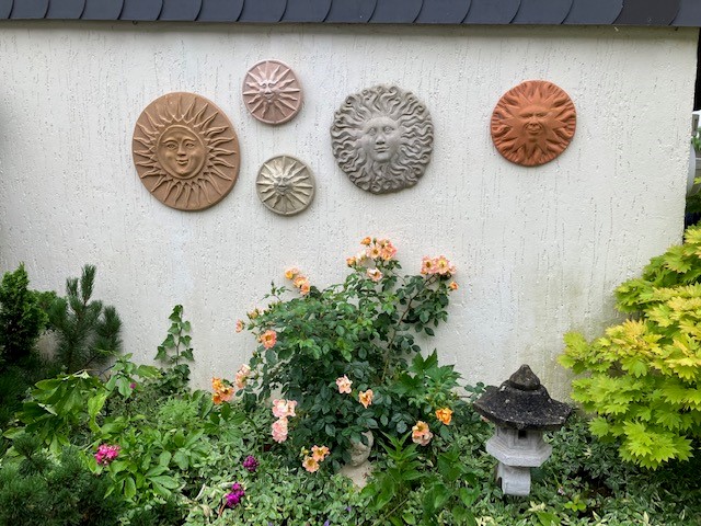 Sonnen Ockerfarbene Sonne