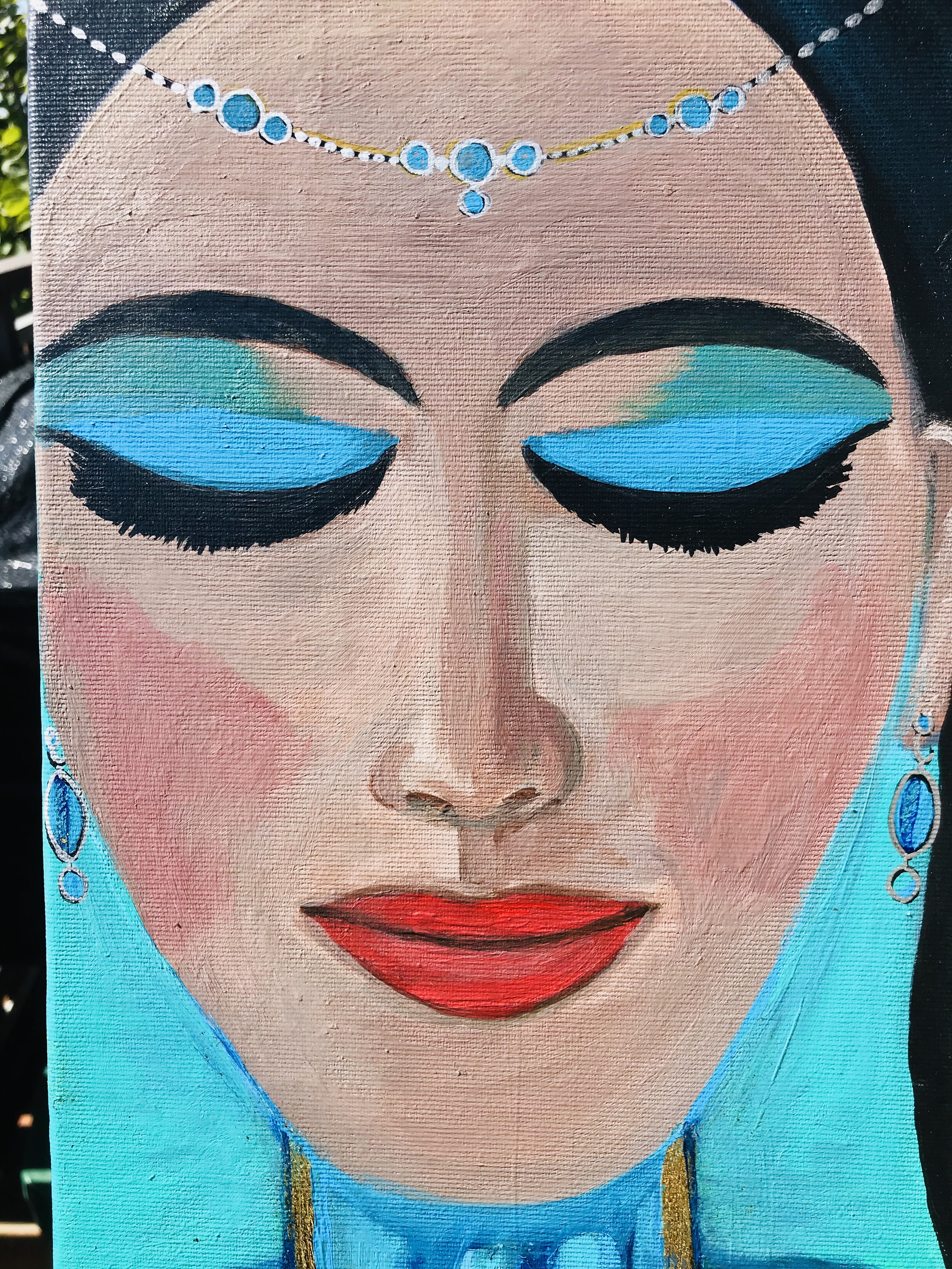 DE9969EE-D032-4826-97EF-A1D511F5D6D3 MUSE painting - Original and print
