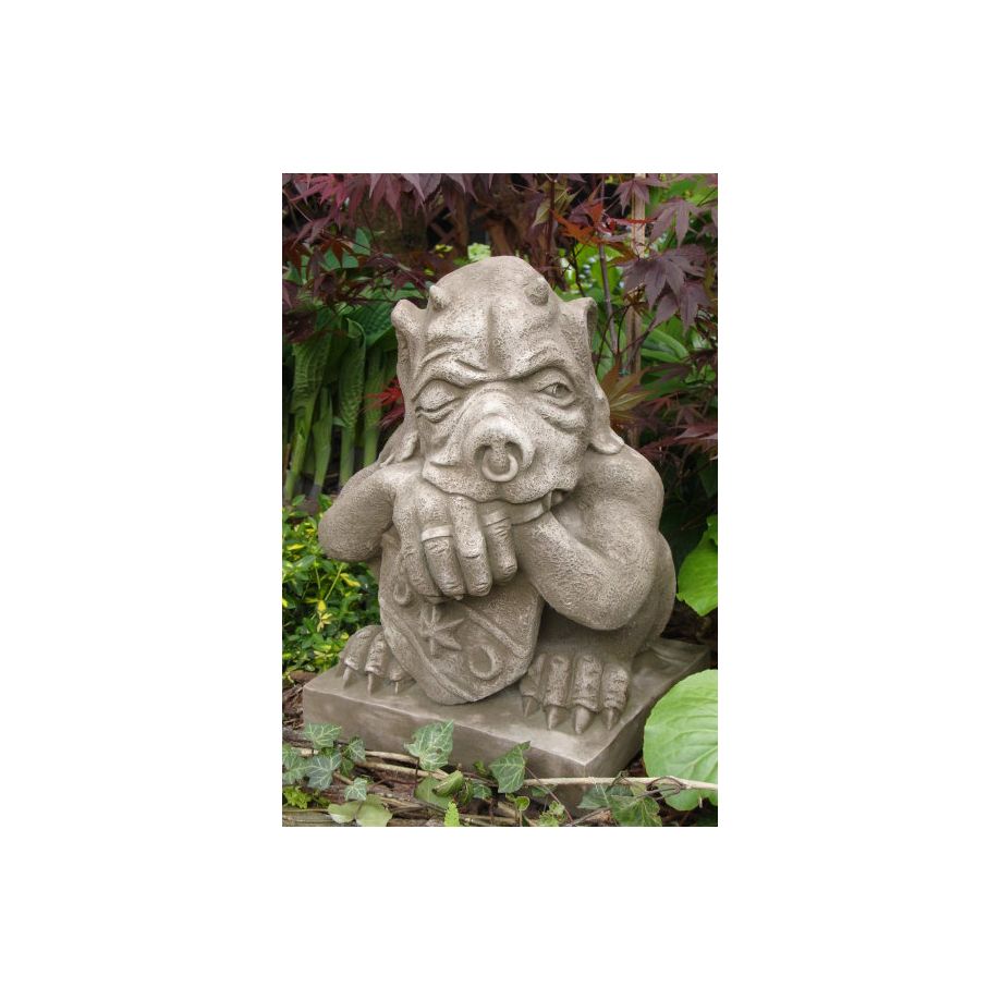 Gargoyle-Schild-01HF87TStOnhuuN Gargoyle mit Wappen