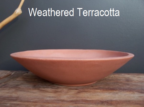 Weathered-Terracotta Schale Montana