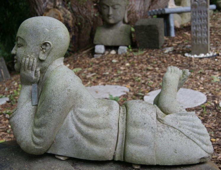 13-3 Mönch mit Patina - 55cm