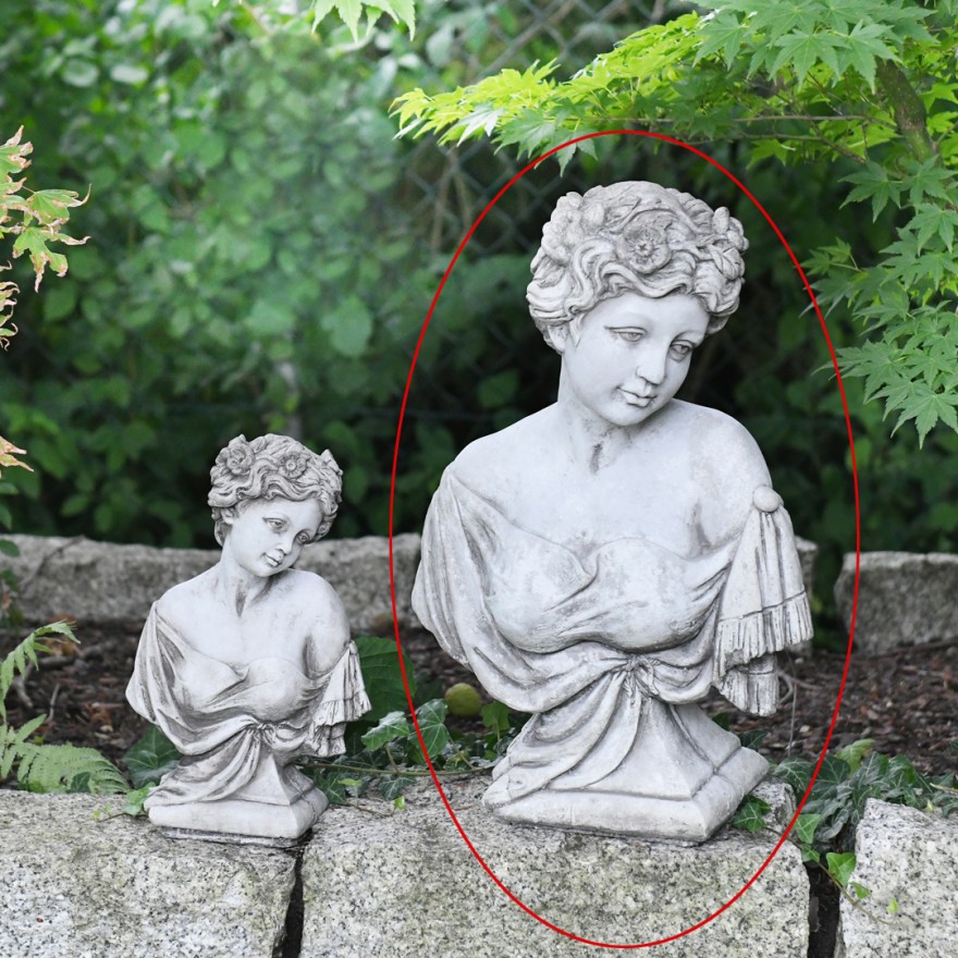Frauenb-ste-Scarlett-Kretakotta Büste Scarlett