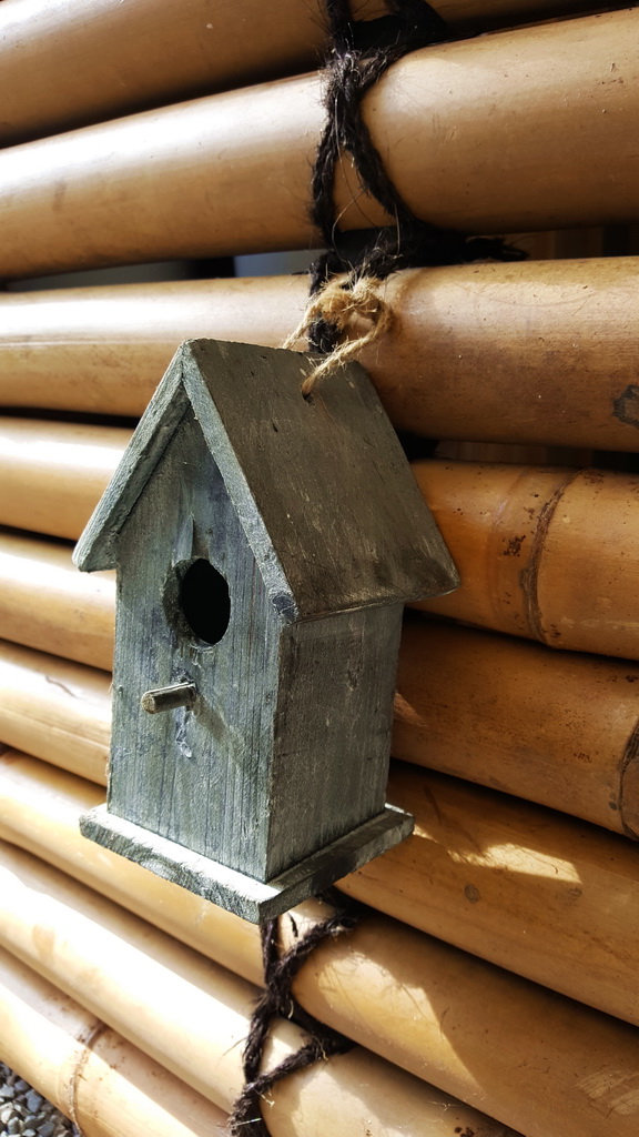 Vogelhaus aus Holz
