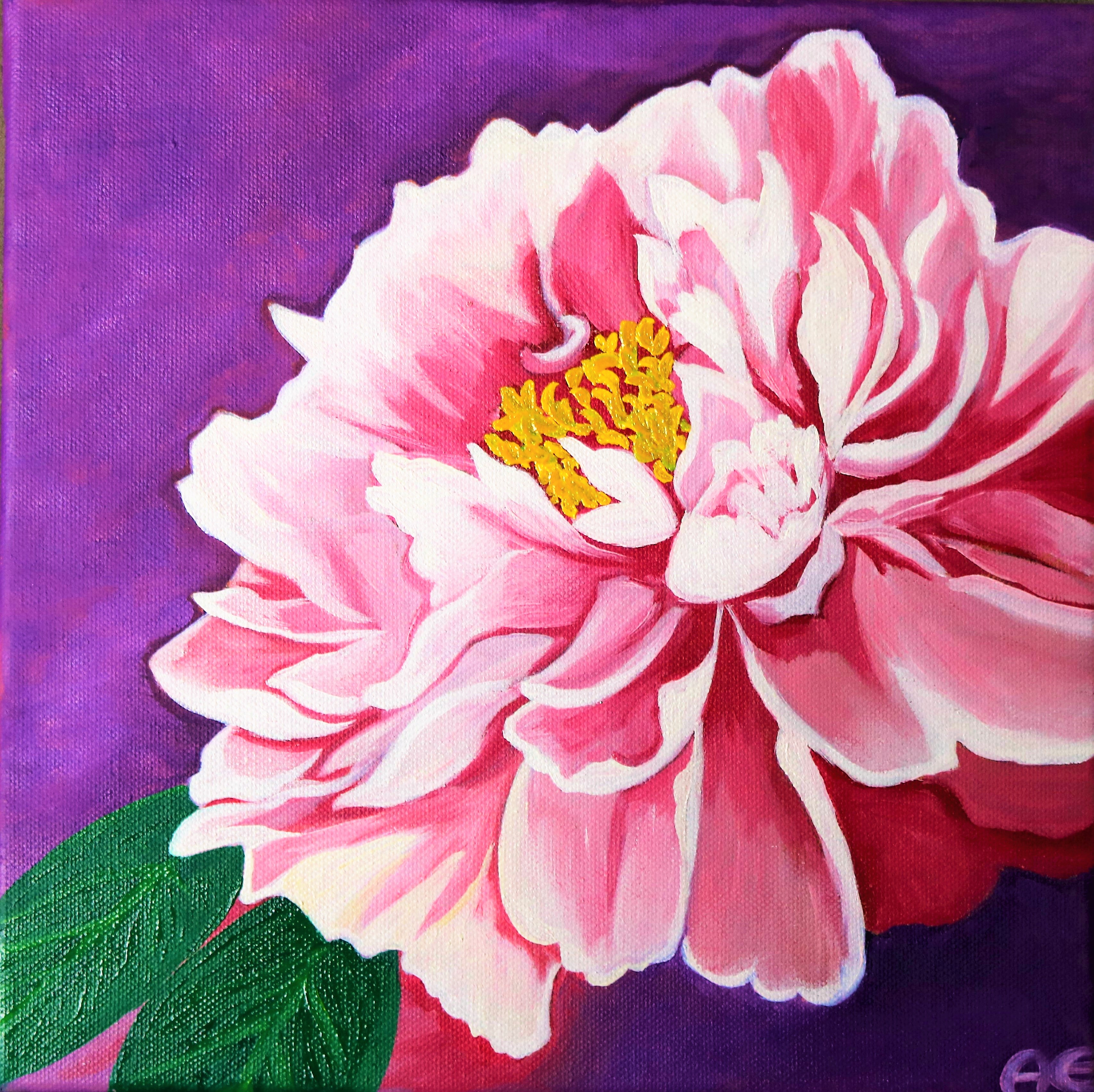 Pfingstrose-gut Peony love - Original and print