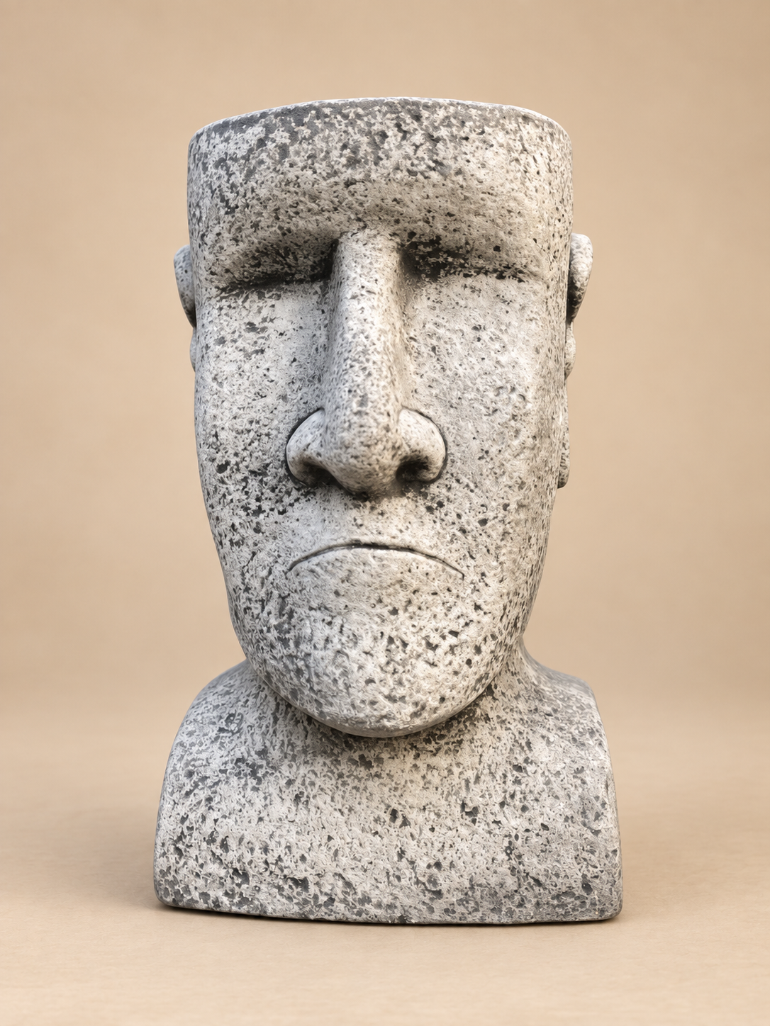 Pflanzkopf-Moai 30 cm