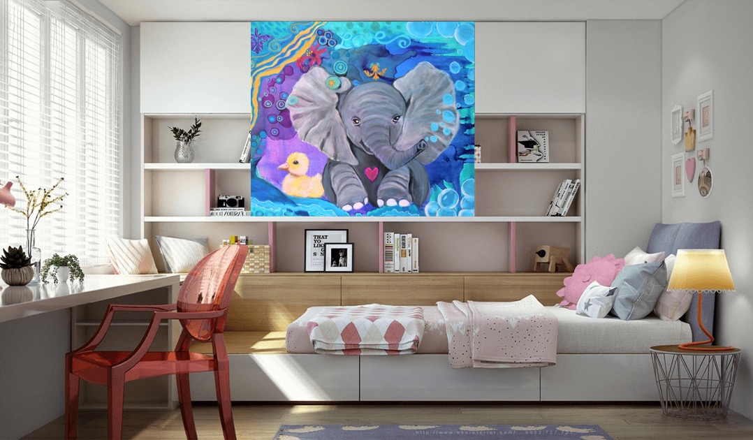 B1F6A704-9098-45AB-90EC-ED9D141D5215 FRIENDSHIP Painting - Leinwanddruck