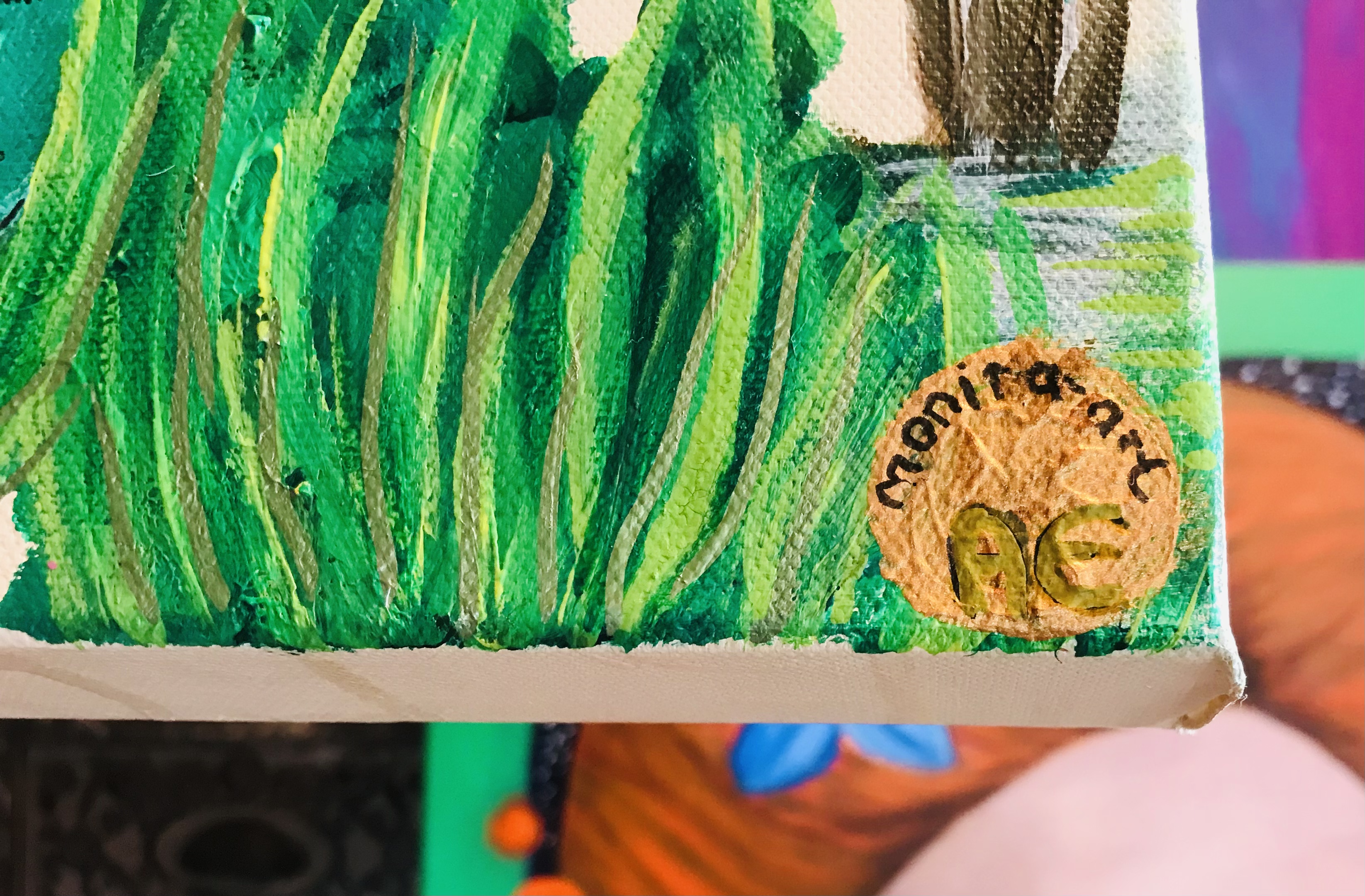 Paradise alive - Original painting