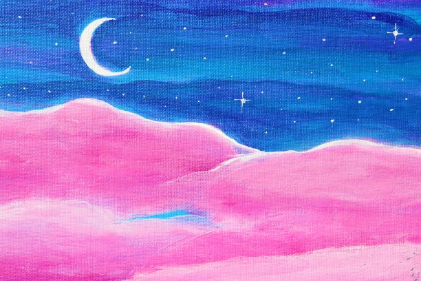 fairy-dream-moon Fairy Dream painting - Original painting