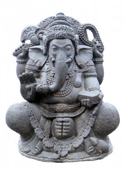 Sitzender Ganesha - 135cm