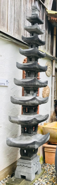 Japanische Steinpagode, 9 Ebenen - 200cm