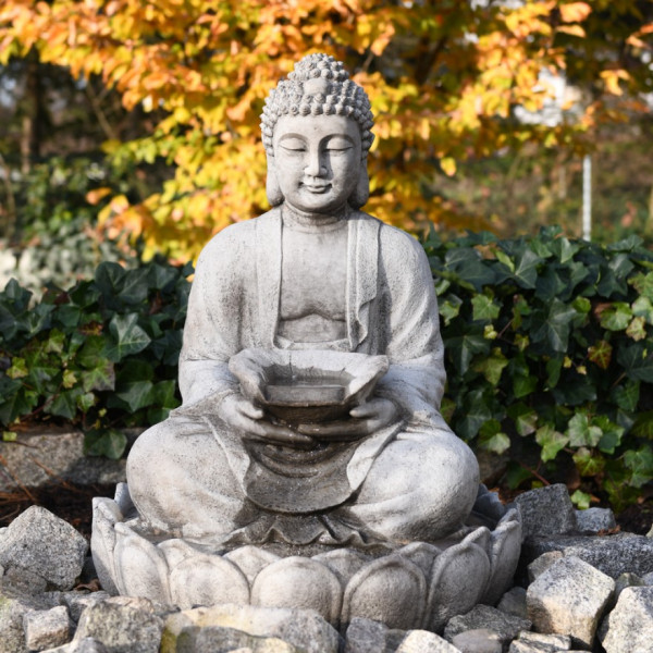 Buddha Brunnen in zwei Größen