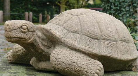 Schildkröten Steinfigur