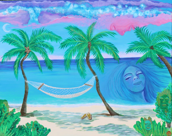 Paradise alive - Original painting