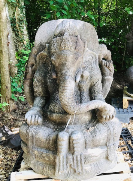 Sitzender Ganesha - 110cm