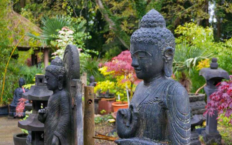 Buddha Steinfiguren