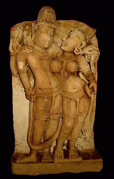 Shiva und Parvati, Mithuna, Vereinigung