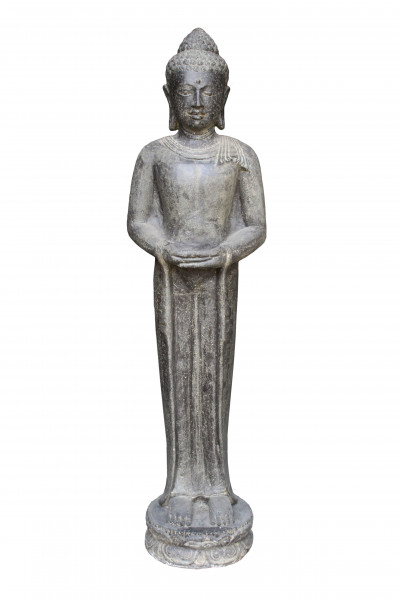Stehender Buddha mit Meditationshaltung - 158cm