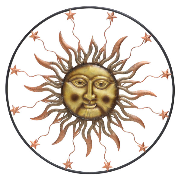Deko-Sonne mit Sternen 71cm